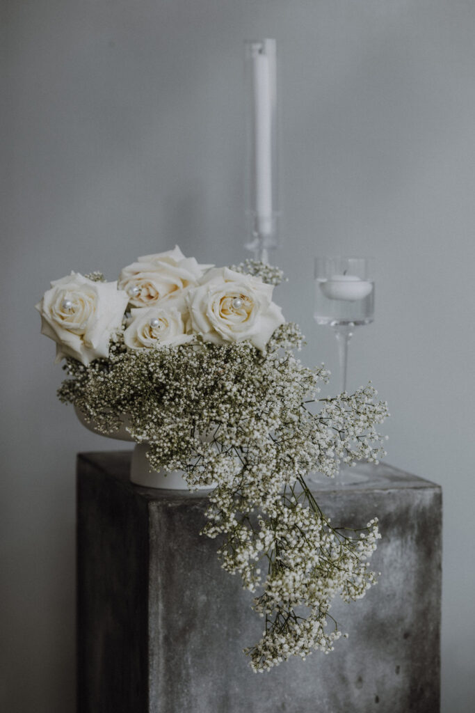 Bfrautstaruß in Hochzeitslocation in Hannover